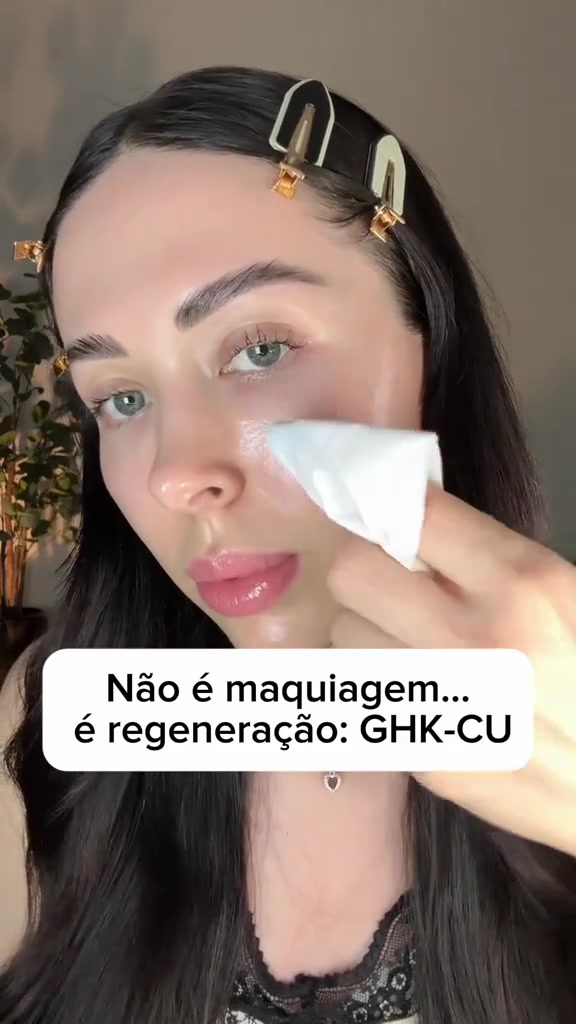 Isso aqui está fazendo mulheres abandonarem a base. GHK-CU 🩵💎 #rotina...